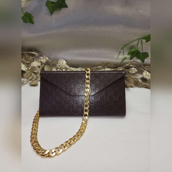 Authentic Gucci Sunglass Case Upcycled Crossbody Pouch - Picture 3 of 16